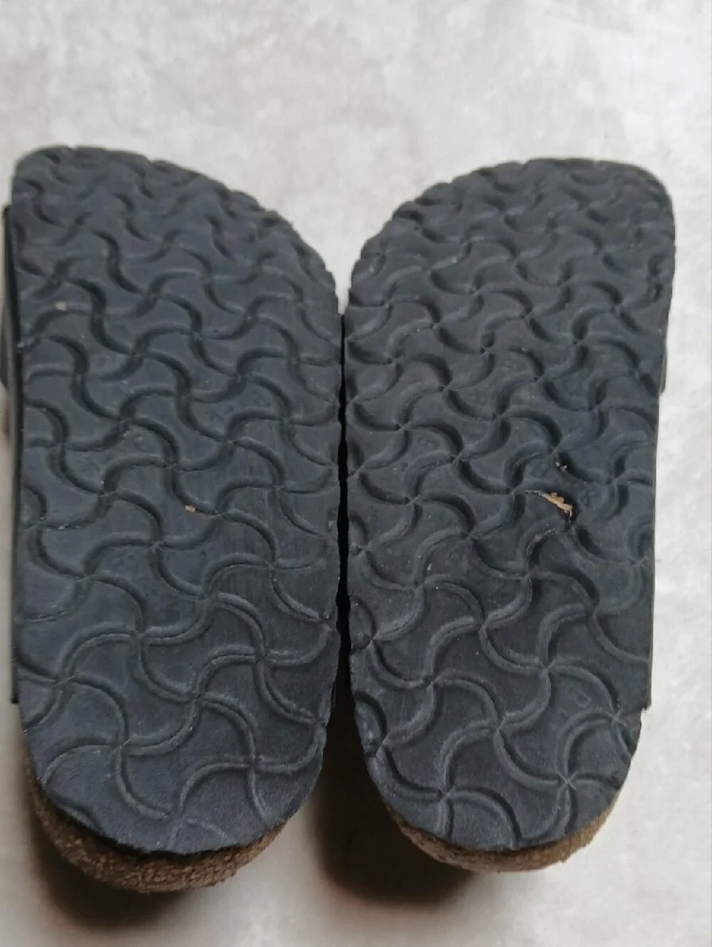Birkenstock Arizona Black Two-Strap Adjustable Slide Sandals Size 39